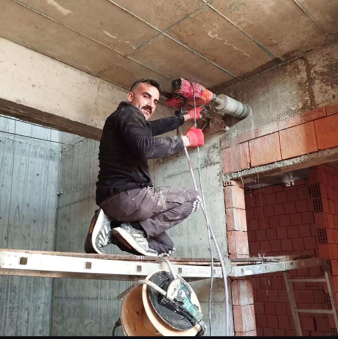 Antalya Döşemealtı Efe Karot beton delme ve kesme saha uygulaması 14